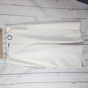 Wide Leg High Waist Cropped Pants Size 14